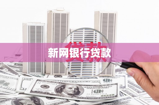 忠县新网银行贷款