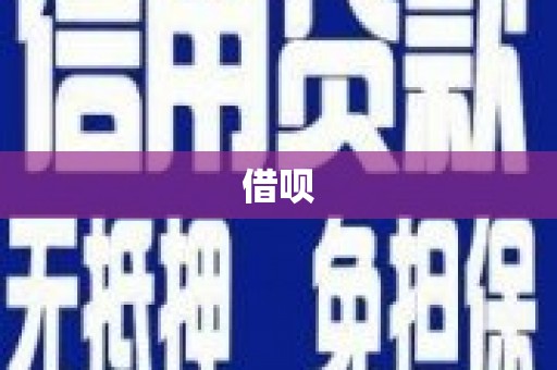 忠县借呗