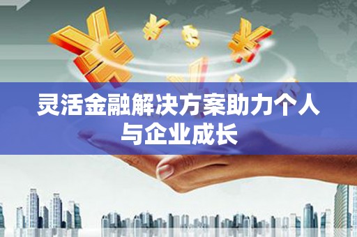 忠县灵活金融解决方案助力个人与企业成长