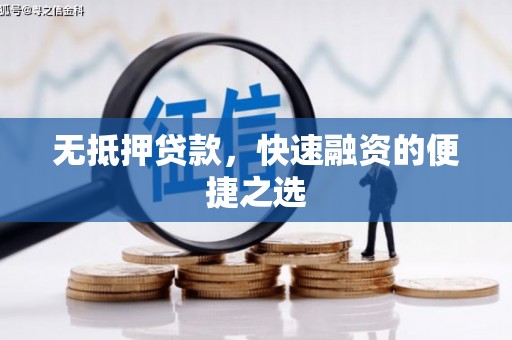 忠县无抵押贷款，快速融资的便捷之选