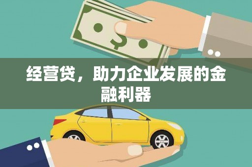 忠县经营贷，助力企业发展的金融利器