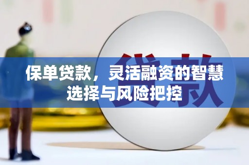 忠县保单贷款，灵活融资的智慧选择与风险把控
