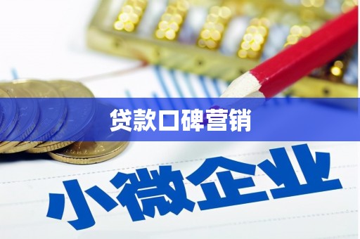 忠县贷款口碑营销