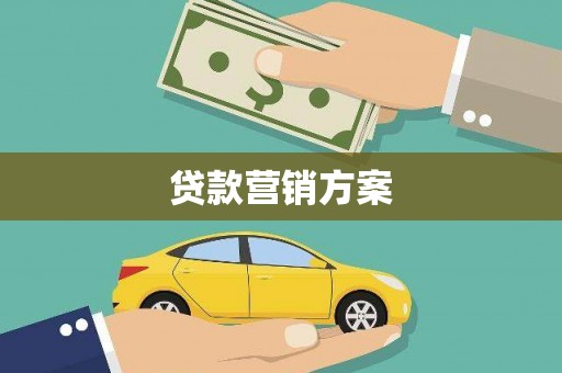忠县贷款营销方案