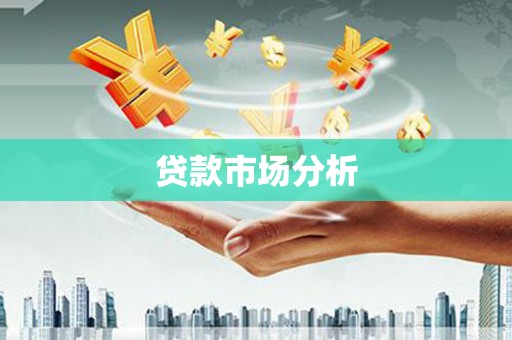 忠县贷款市场分析
