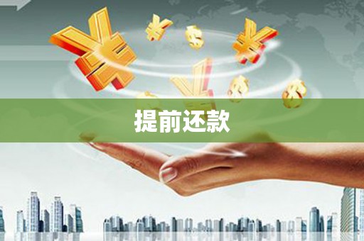 忠县提前还款