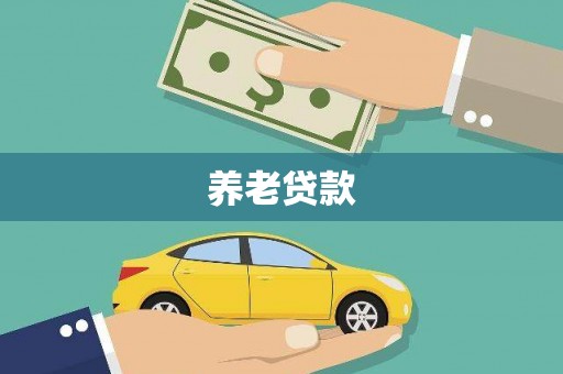 忠县养老贷款
