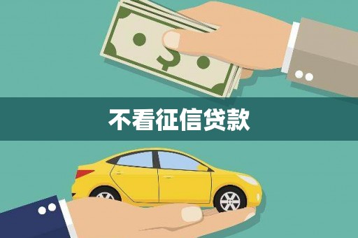 忠县不看征信贷款
