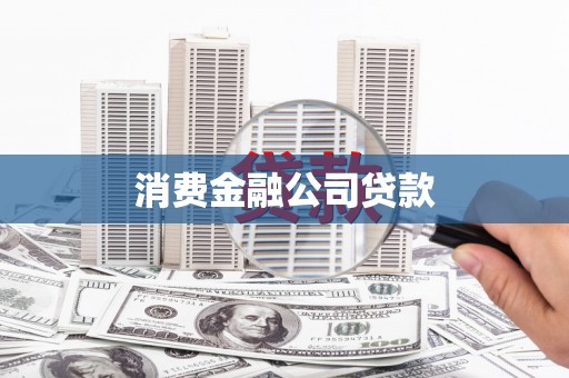 忠县消费金融公司贷款