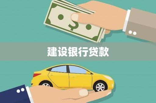 忠县建设银行贷款