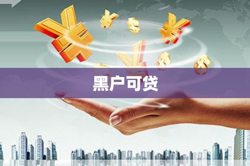 忠县黑户可贷