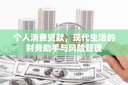 忠县个人消费贷款，现代生活的财务助手与风险管理