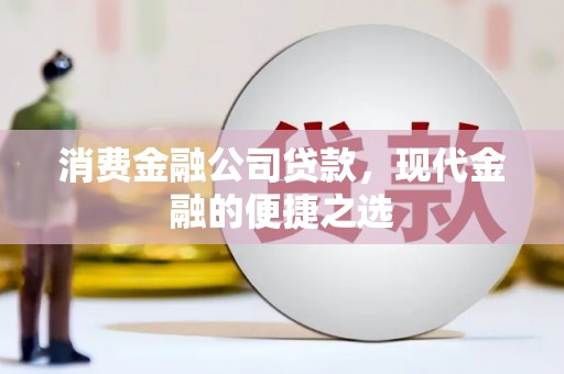 忠县消费金融公司贷款，现代金融的便捷之选