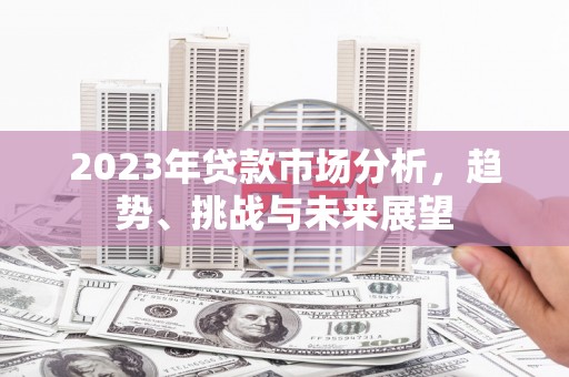 忠县2023年贷款市场分析，趋势、挑战与未来展望