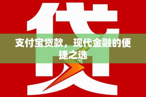 忠县支付宝贷款，现代金融的便捷之选