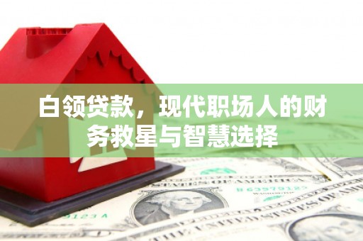 忠县白领贷款，现代职场人的财务救星与智慧选择