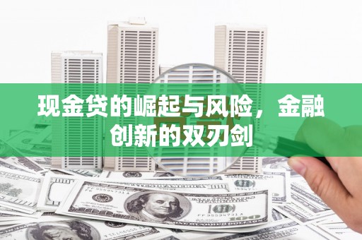 忠县现金贷的崛起与风险，金融创新的双刃剑