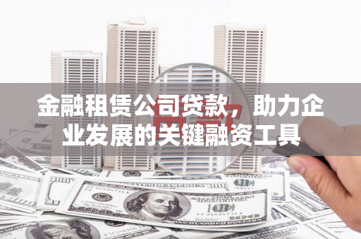 忠县金融租赁公司贷款，助力企业发展的关键融资工具