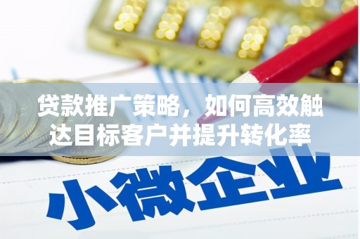 忠县贷款推广策略，如何高效触达目标客户并提升转化率