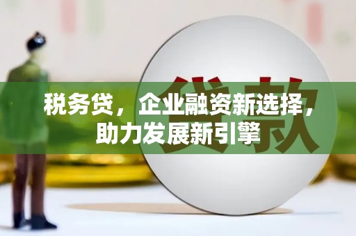忠县税务贷，企业融资新选择，助力发展新引擎