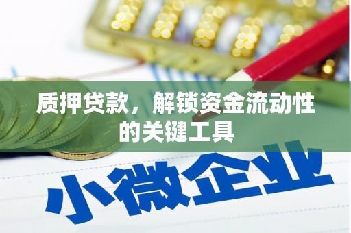 忠县质押贷款，解锁资金流动性的关键工具