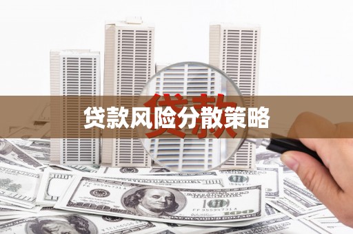 忠县贷款风险分散策略