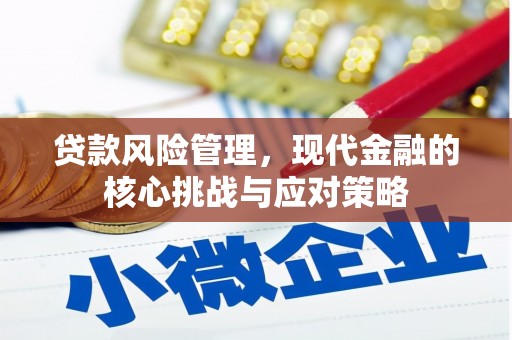 忠县贷款风险管理，现代金融的核心挑战与应对策略