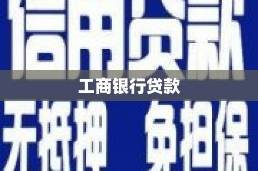 忠县工商银行贷款