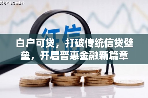 忠县白户可贷，打破传统信贷壁垒，开启普惠金融新篇章