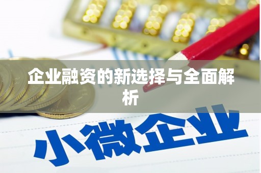 忠县企业融资的新选择与全面解析